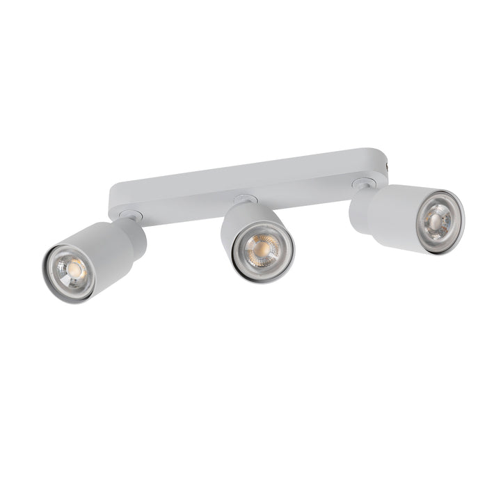 Back view product picture of SLV PURI 2.0 Tube, wall and ceiling-mounted light, long, 3 x max. 6W GU10, grey