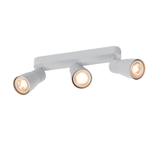 SLV PURI 2.0 Dome, wall and ceiling-mounted light, long, 3 x max. 6W GU10, grey