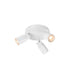 SLV PURI 2.0 Tube, wall and ceiling-mounted light, round, 3 x max. 6W GU10, white