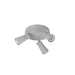 Back view product picture of SLV PURI 2.0 Cone, wall and ceiling-mounted light, round, 3 x max. 6W GU10, grey