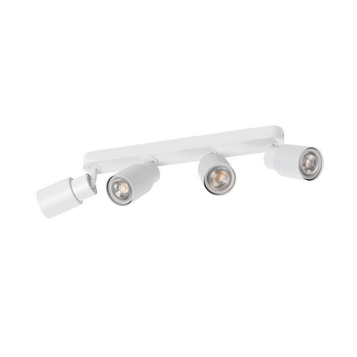 Back view product picture of SLV PURI 2.0 Tube, wall and ceiling-mounted light, long, 4 x max. 6W GU10, white