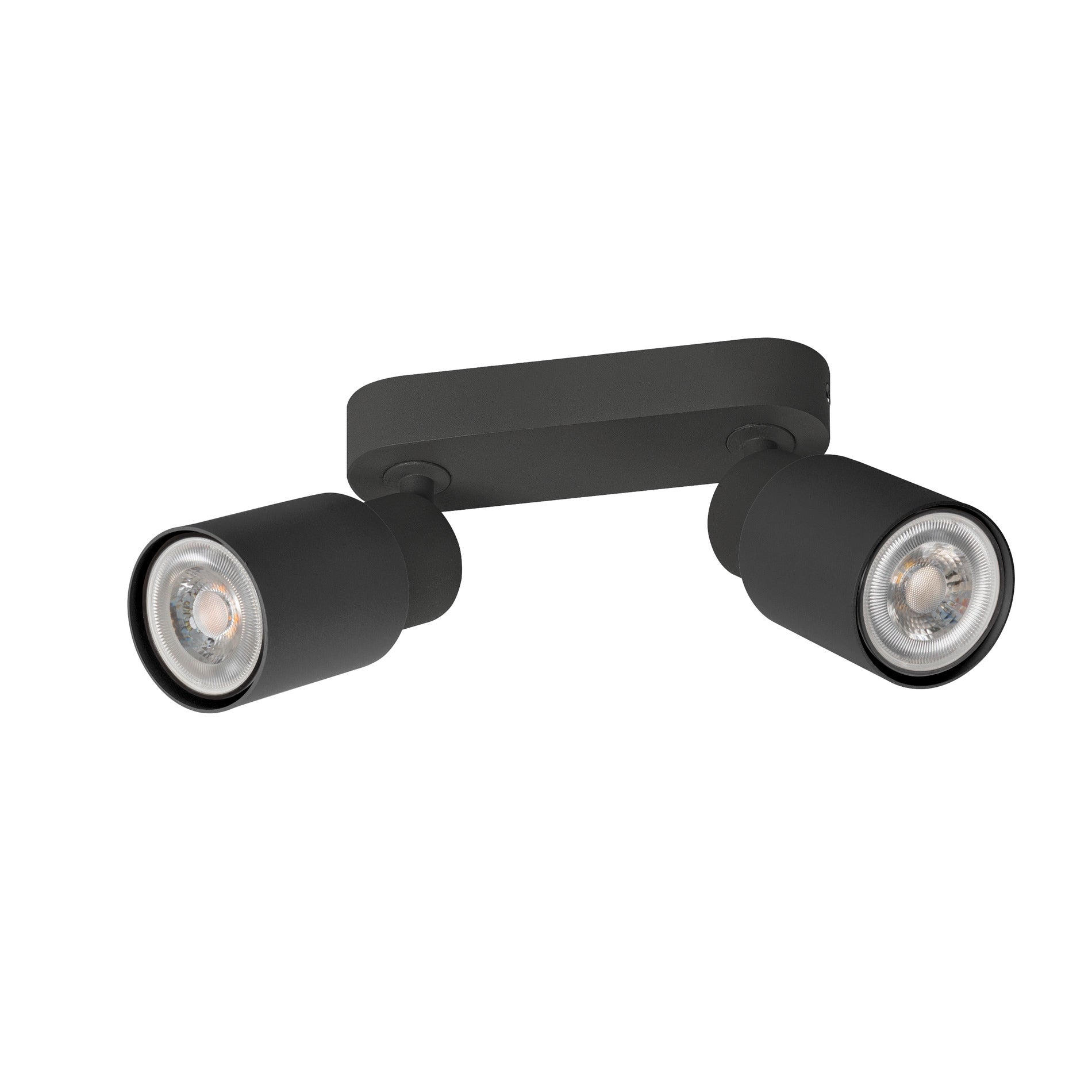 Back view product picture of SLV PURI 2.0 Tube, wall and ceiling-mounted light, long, 2 x max. 6W GU10, black
