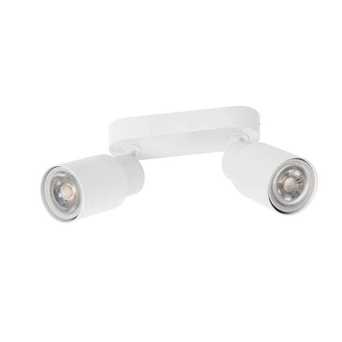 Back view product picture of SLV PURI 2.0 Tube, wall and ceiling-mounted light, long, 2 x max. 6W GU10, white