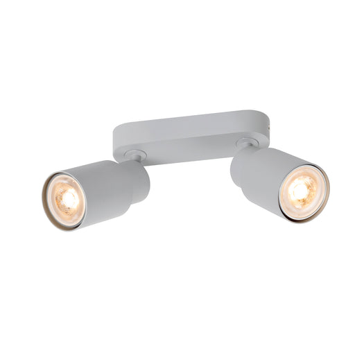 SLV PURI 2.0 Tube, wall and ceiling-mounted light, long, 2 x max. 6W GU10, grey