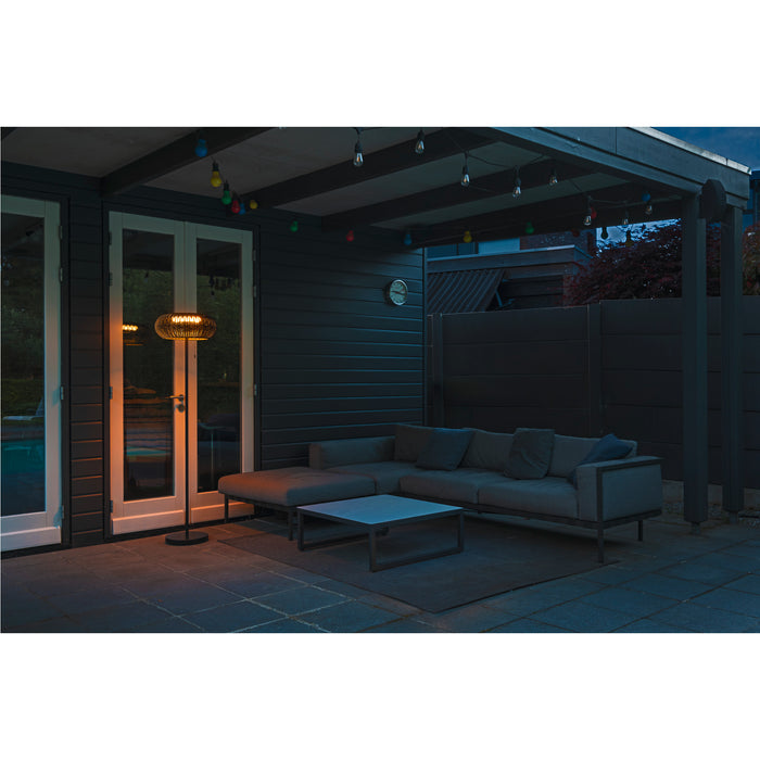 SLV 1008386 ADEGAN, outdoor free-standing light, solar, 2200 K, IP65, black (MD02)