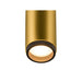 Back view product picture of SLV Aluminium GRIP! M, 1~ spot, cylindrical, 3000K, 20W, PHASE, 42°, gold / black