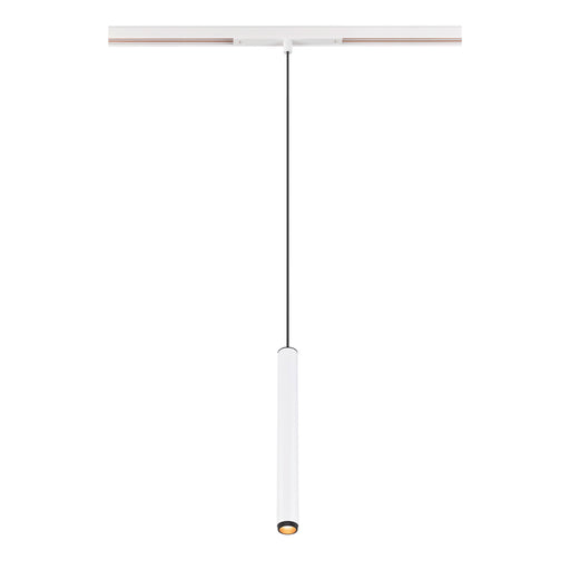 SLV GRIP! S, 48V pendant light, pendant length 200cm, 2700 K, 29°, DALI, white / black