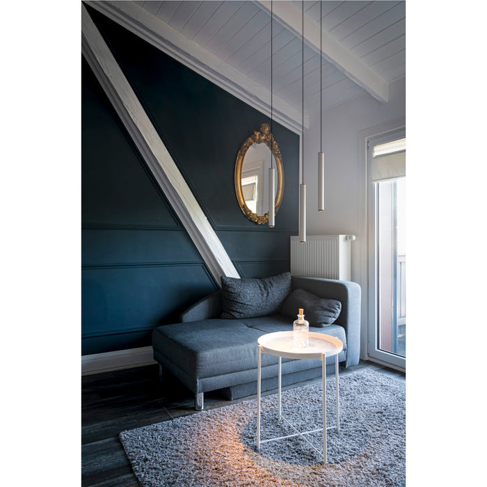SLV 1008464 GRIP! S, 48V pendant light, pendant length 200 cm, 2000-3000 K, 29°, DALI, dim-to-warm, white / black (MD02)