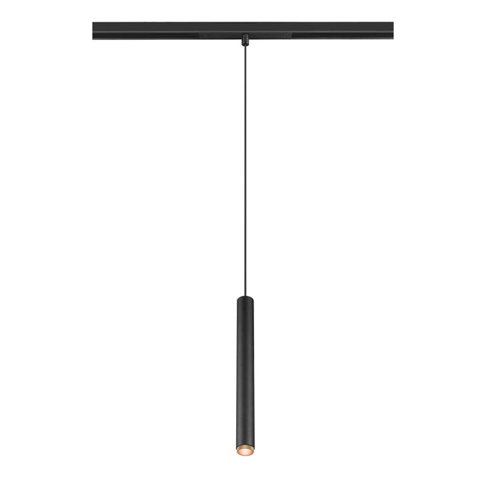 Detailed view product picture of SLV GRIP! S, 48V pendant light, pendant length 200cm, 2000-3000 K, 29°, DALI, dim-to-warm, black / gold