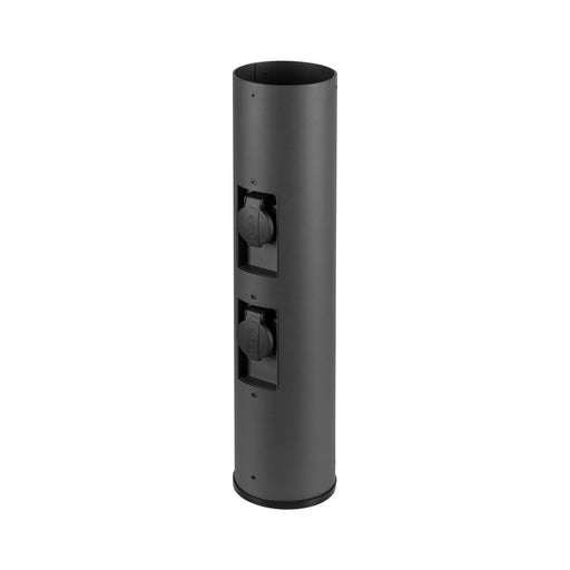 SLV M-POL 60 Pole, Bollard, two sockets, anthracite, 53.4cm