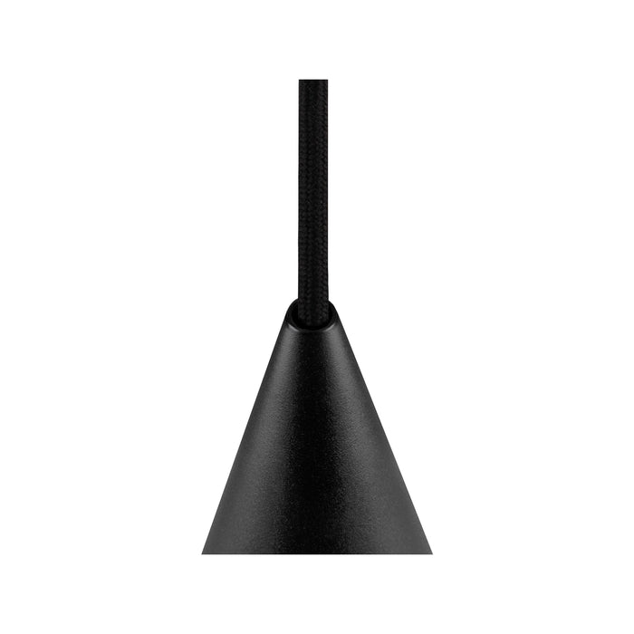 Back view product picture of SLV MAGICO 20, pendant light, E27, pendant length 180cm, 1x max. 10W, matt black