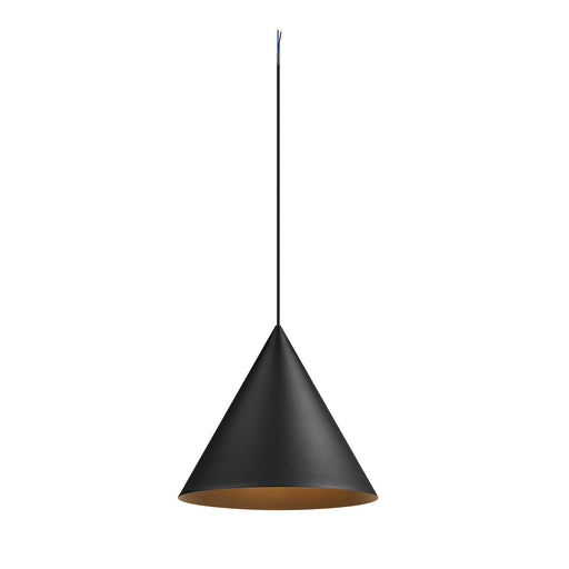 SLV MAGICO 38, pendant light, E27, pendant length 180cm, 1x max. 10W, matt black