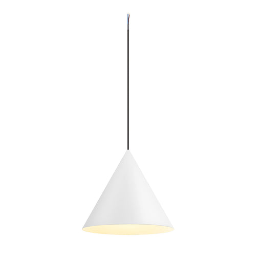 SLV MAGICO 38, pendant light, E27, pendant length 180cm, 1x max. 10W, matt white