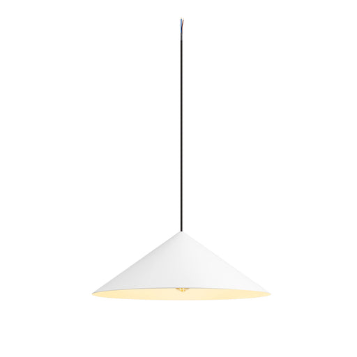 SLV MAGICO 55, pendant light, E27, pendant length 180cm, 1x max. 10W, matt white