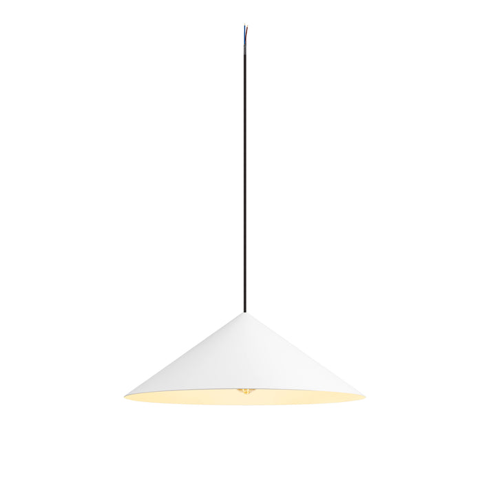 SLV MAGICO 55, pendant light, E27, pendant length 180cm, 1x max. 10W, matt white