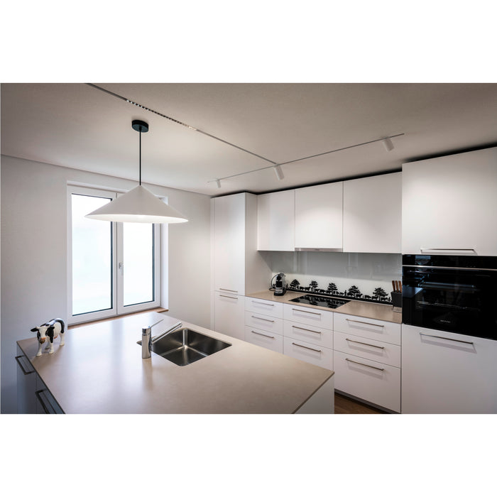 SLV 1008506 MAGICO 55, pendant light, E27, pendant length 180 cm, 1x max. 10 W, matt white (MD02)