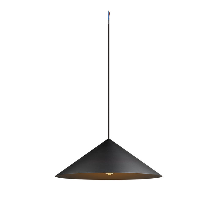 SLV MAGICO 55, pendant light, E27, pendant length 180cm, 1x max. 10W, matt black