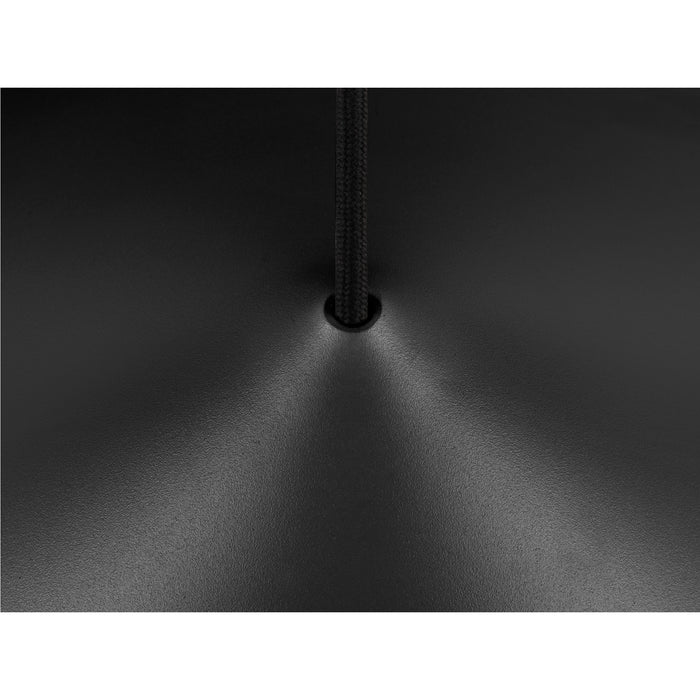 Back view product picture of SLV MAGICO 55, pendant light, E27, pendant length 180cm, 1x max. 10W, matt black