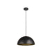 Detailed view product picture of SLV FORCHINI M 40, pendant light, E27, pendant length 150cm, 1x max. 40W, matt black / matt gold