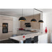 SLV 1008540 FORCHINI M 40 TRACK, 1~ pendant light, E27, pendant length 150 cm, black adapter, 1x max. 40 W, matt black / matt gold (MD20)