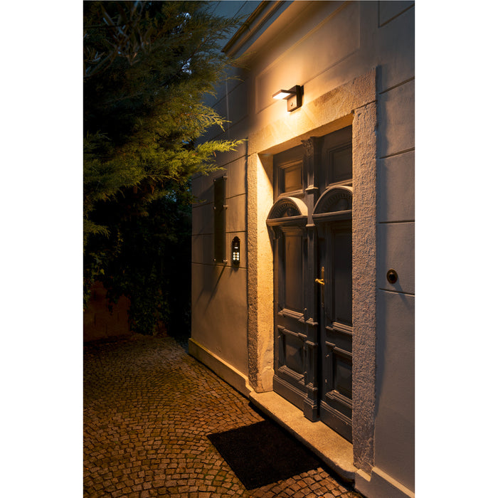 SLV 1008542 ABRIDOR, wall-mounted light, HYBRID, 2200/2700 K, max. 6.8 W, matt anthracite (MD20)