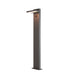 Front view product picture of SLV ABRIDOR POLE 100, floor lamp, HYBRID, 2200/2700K, IP65 anthracite