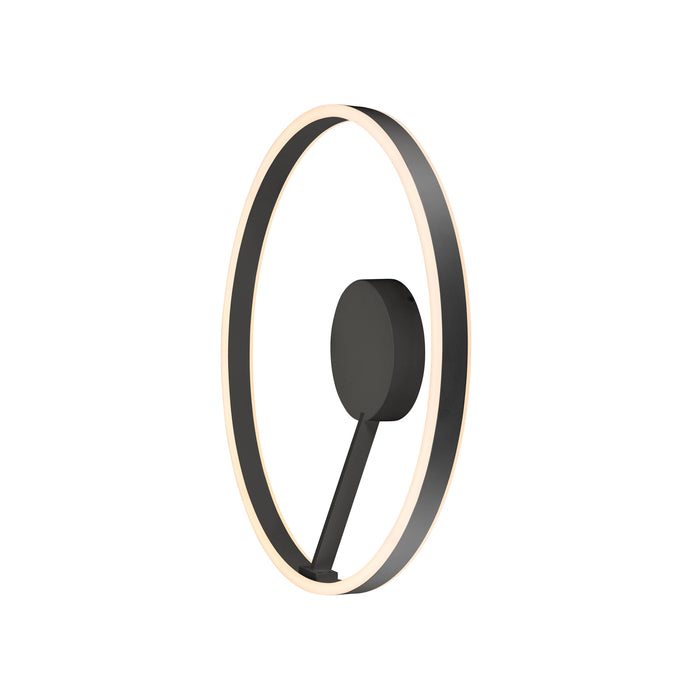 Detailed view product picture of SLV ONE, wall and ceiling-mounted light, round, 2700/3000K, 23W, DALI, touch, 130°, black
