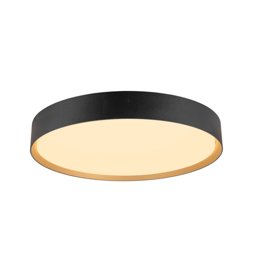 SLV DECONA, wall and ceiling-mounted light, round, 2700/3000K, 23W, PHASE, black / gold