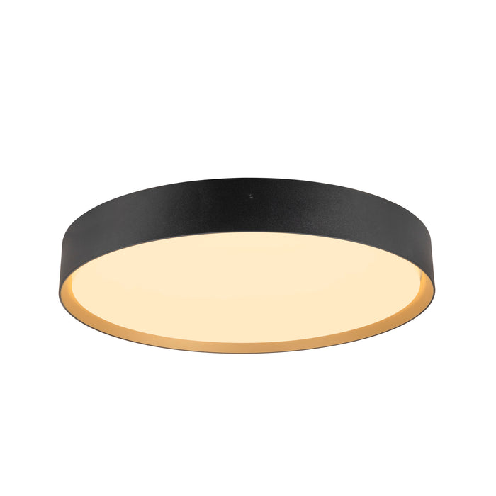 SLV DECONA, wall and ceiling-mounted light, round, 2700/3000K, 23W, PHASE, black / gold