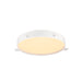 Bottom view product picture of SLV DECONA, wall and ceiling-mounted light, round, 2700/3000K, 23W, PHASE, white