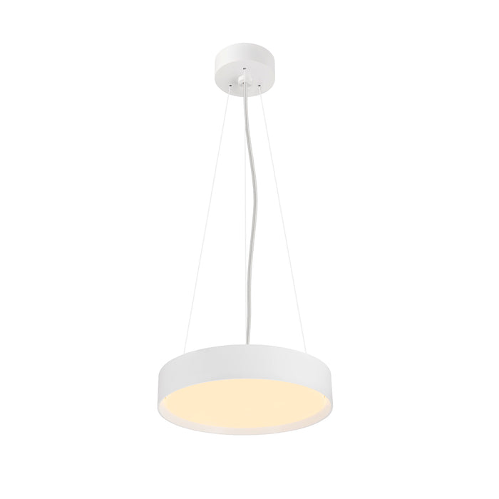Front view product picture of SLV DECONA, suspension kit, pendant length 150cm, white