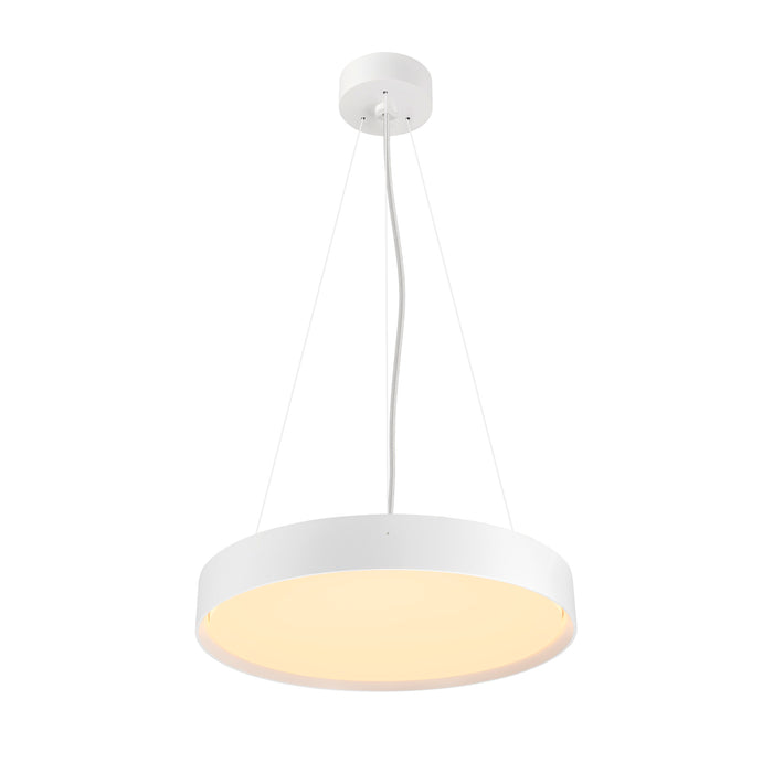Back view product picture of SLV DECONA, wall and ceiling-mounted light, round, 2700/3000K, 23W, PHASE, white