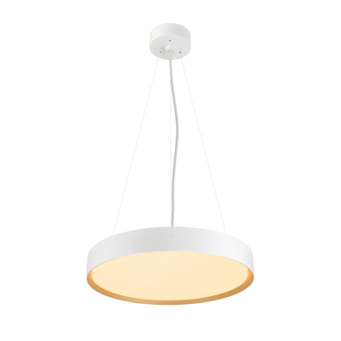 Back view product picture of SLV DECONA, suspension kit, pendant length 150cm, white
