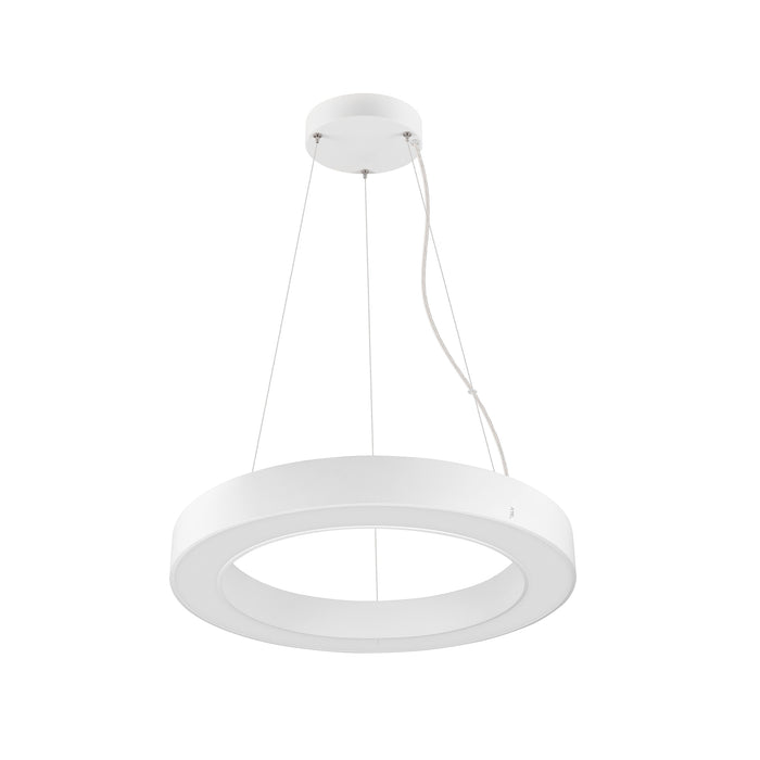 Front view product picture of SLV MEDO® RING 60, pendant light, pendant length 300cm, 3000/4000K, 110°, PHASE, white