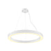 SLV MEDO® RING 90, pendant light, pendant length 300cm, 3000/4000K, 110°, DALI, touch, white