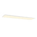 White rectangular LED ceiling light fixture.