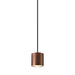 Back view product picture of SLV OCULUS, pendant light, pendant length 250cm, 2000-3000K, 100°, dim-to-warm, PHASE, dark copper