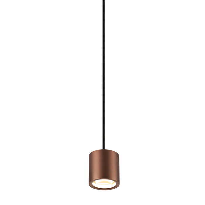 Detailed view product picture of SLV OCULUS, pendant light, pendant length 250cm, 2000-3000K, 100°, dim-to-warm, PHASE, dark copper
