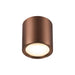 SLV OCULUS, surface-mounted ceiling light, round, 2000-3000K, 11W, dim-to-warm, PHASE, 100°, dark copper