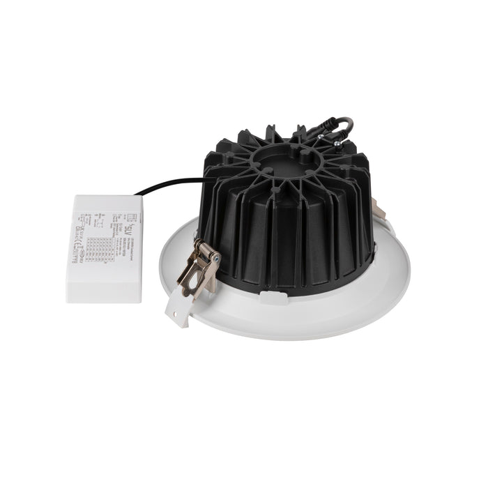 Bottom view product picture of SLV Aluminium DOWNLIGHT C, DALI 150 20W 930 IP54