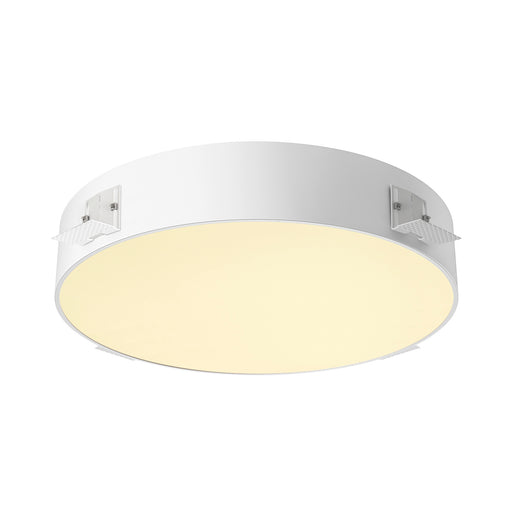 SLV Aluminium MEDO® 60, recessed ceiling light, frameless, 3000/4000K, 80°, IP20, round, white