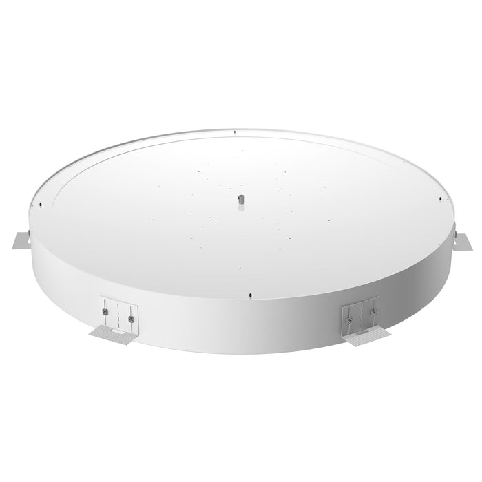 Bottom view product picture of SLV Aluminium MEDO® 90, recessed ceiling light, frameless, 3000/4000K, 80°, IP20, round, white