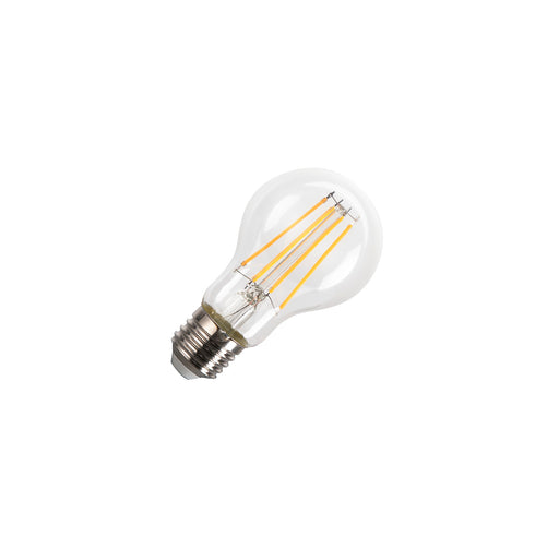 SLV Colourless LED A60, LED bulb, clear, E27, 4W, 2700K