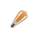 SLV Colourless LED ST64, LED bulb, gold, E27, 4W, 1800K