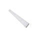 Clear plastic LED light bar.