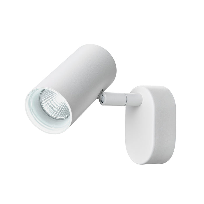 Bottom view product picture of SLV NOBLO®, wall and ceiling-mounted light, single, round, 2000-3000K, 8W, dim-to-warm, PHASE, 36°, white
