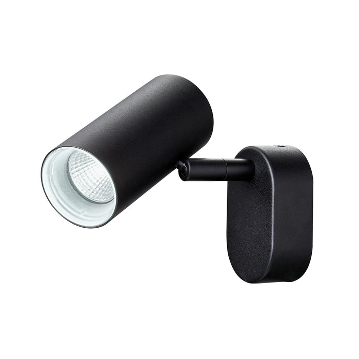 Bottom view product picture of SLV NOBLO®, wall and ceiling-mounted light, single, round, 2000-3000K, 8W, dim-to-warm, PHASE, 36°, black