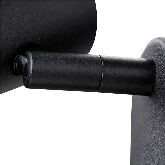 Back view product picture of SLV NOBLO®, wall and ceiling-mounted light, single, round, 2000-3000K, 8W, dim-to-warm, PHASE, 36°, black