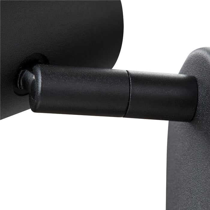 Back view product picture of SLV NOBLO®, wall and ceiling-mounted light, single, round, 3000K, 6W, PHASE, 32°, black