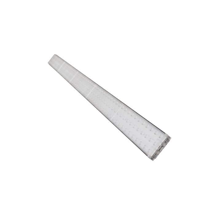 White LED light bar, surface mount.